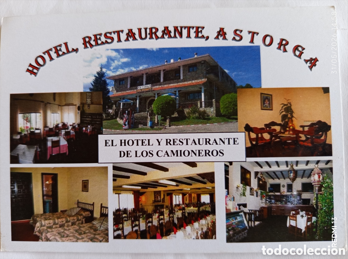 Postales: Hotel Restaurante Astorga. Le&oacute;n