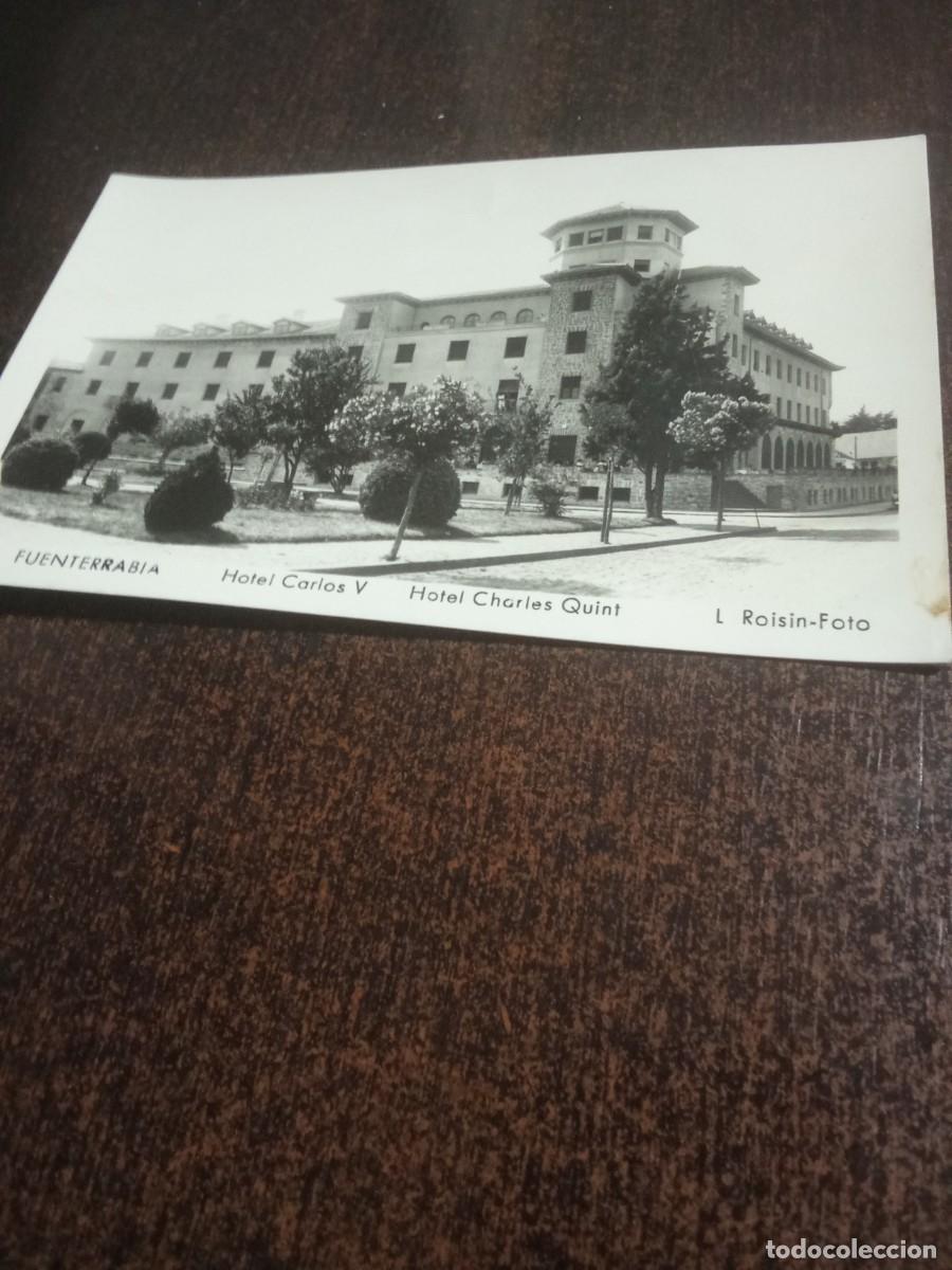 Postales: Fuenterrabia.Hotel Carlos V.L.Roisin.
