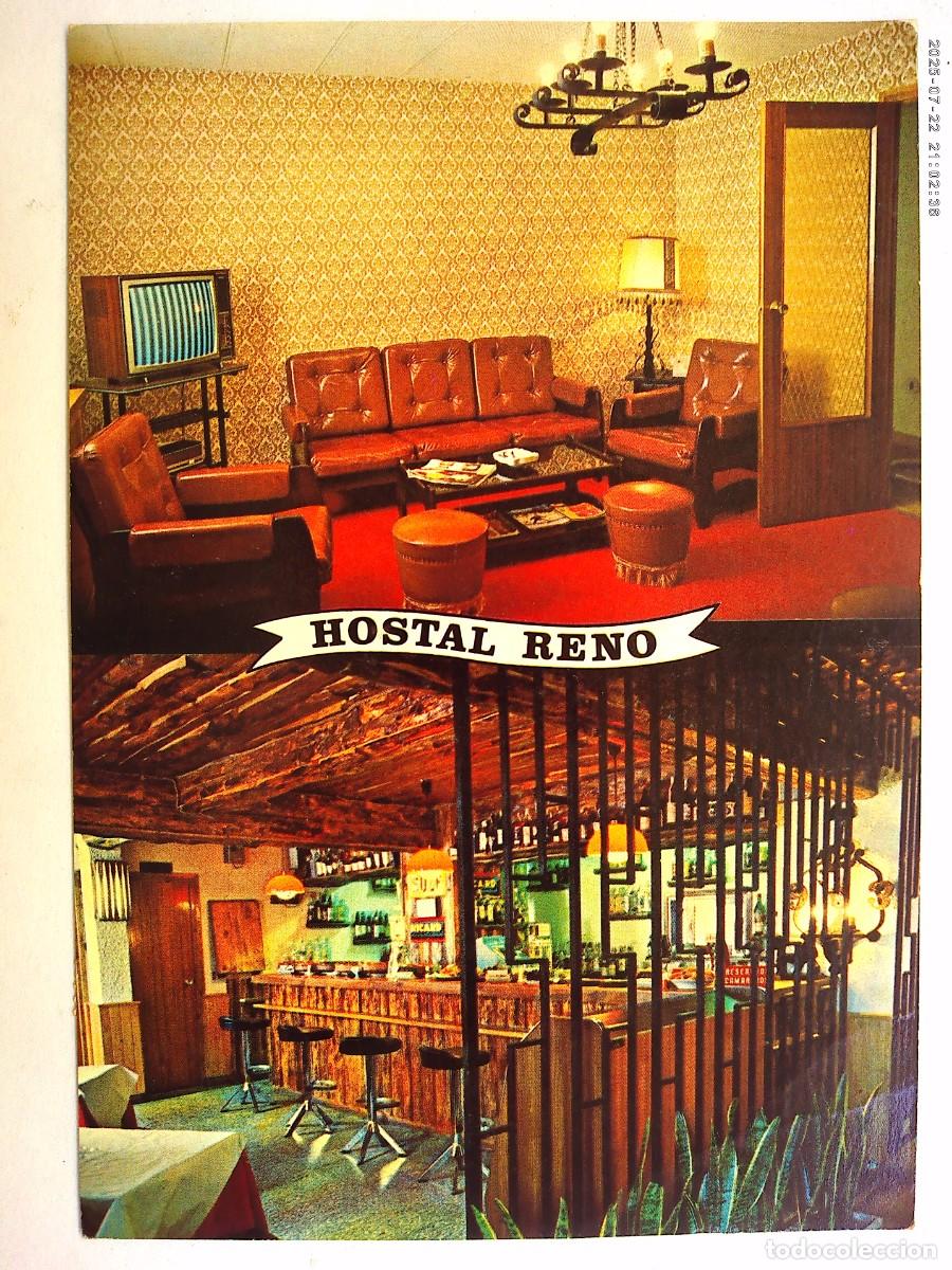 Postales: POSTAL DEL HOSTAL RENO , VILLANUA ( ALTO ARAGON , HUESCA ). A&Ntilde;OS 70