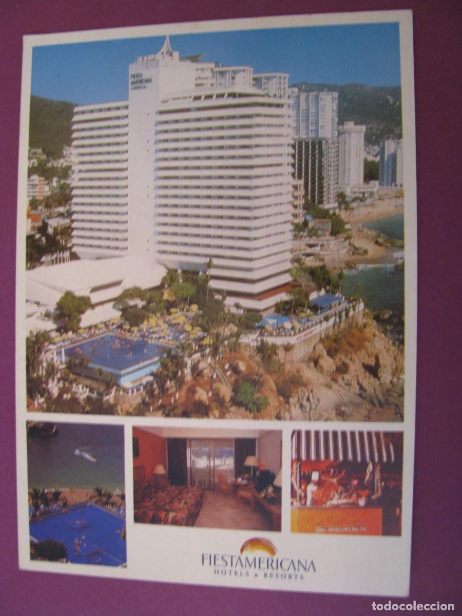 Postales: POSTAL DEL HOTEL FIESTA AMERICANA CONDESA ACAPULCO. MEXICO.