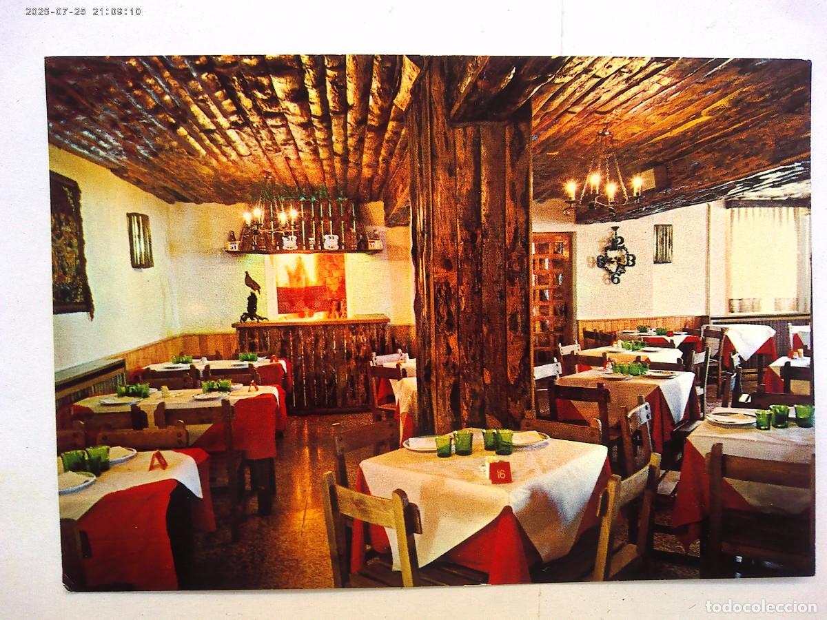 Postales: POSTAL DEL HOSTAL RENO , VILLANUA ( ALTO ARAGON , HUESCA ). A&Ntilde;OS 70