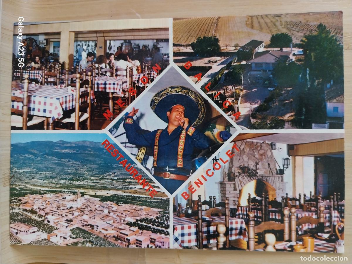 Postales: MESON BALICA RESTAURANTE BENICOLET POSTAL SC PAISAJES ESPA&Ntilde;OLES **