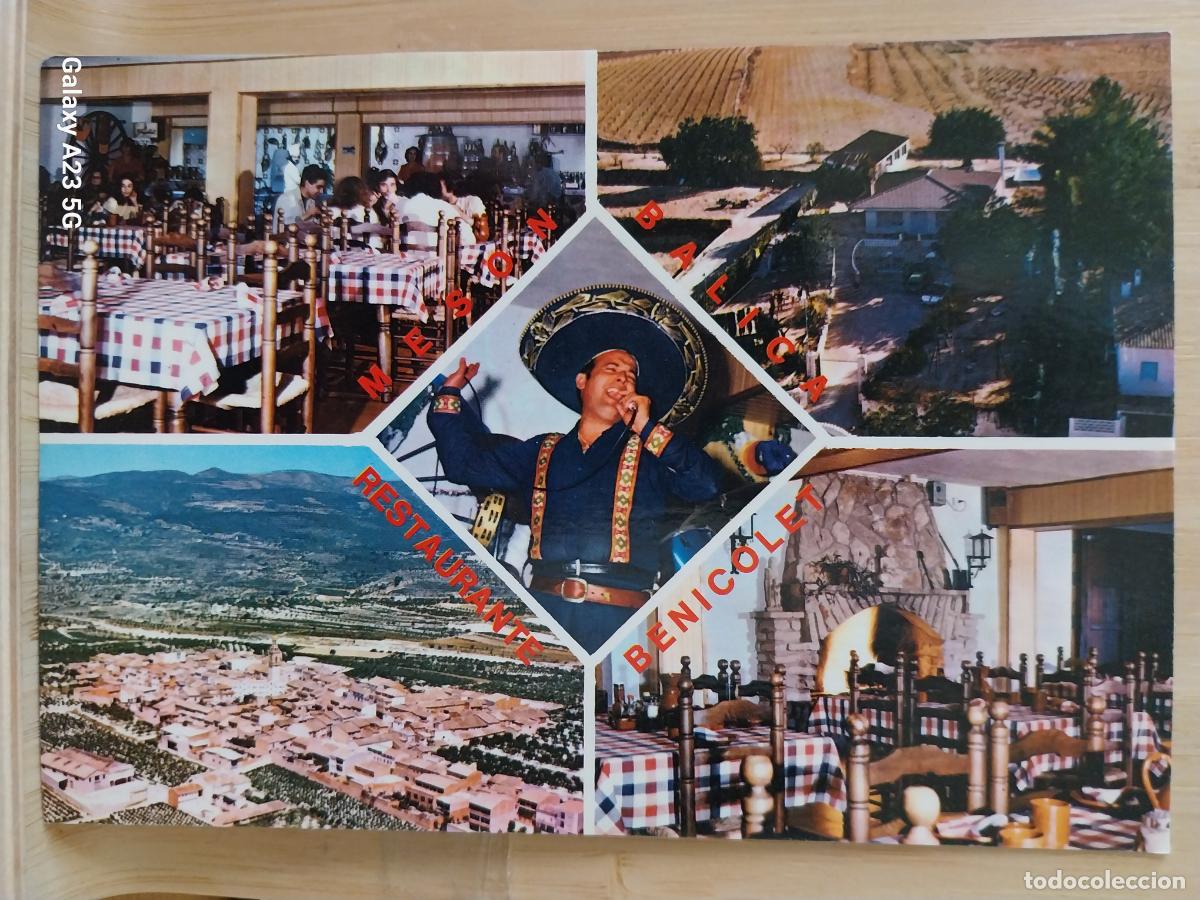 Postales: MESON BALICA RESTAURANTE BENICOLET POSTAL SC PAISAJES ESPA&Ntilde;OLES *