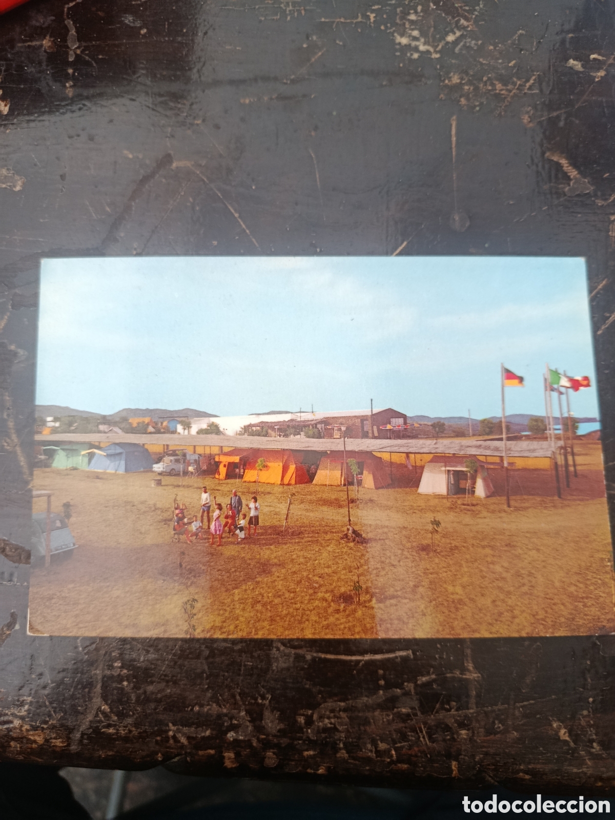 Postales: Postal camping portlligat Cadaqu&eacute;s vista parcial
