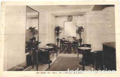 Postales: Francia & Paris, Un Rinc&oacute;n del Sal&oacute;n del Hotel Bayard, PUB Prefere Produtos Portugueses, Lisboa 1931