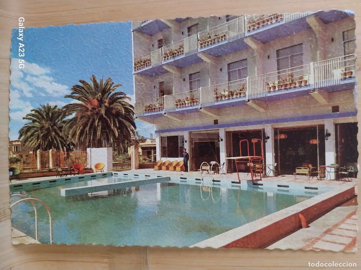 Postales: BURRIANA HOTEL ALOHA PISCINA ED VALMAN SERIE D 390 FRONTAL RELIEVE ANIMADA