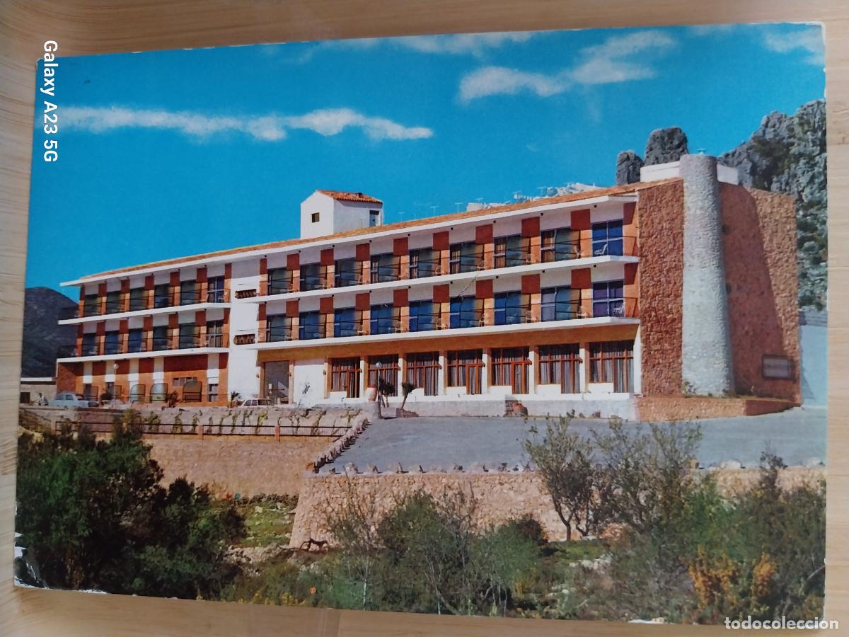 Cartoline: HOSTAL MONDUBER LA DROVA BARIG GANDIA ED BORJA SC ORIGINAL ANIMADA COCHES CL&Aacute;SICOS