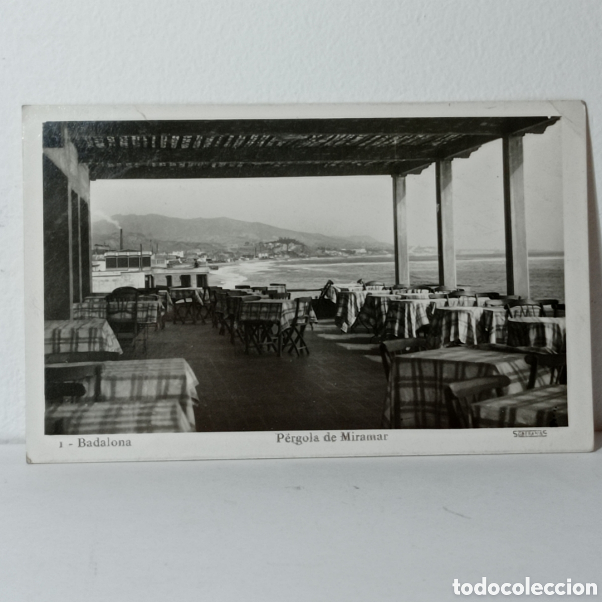 Postales: P&Egrave;RGOLA DE MIRAMAR, BADALONA -CIRCULADA-