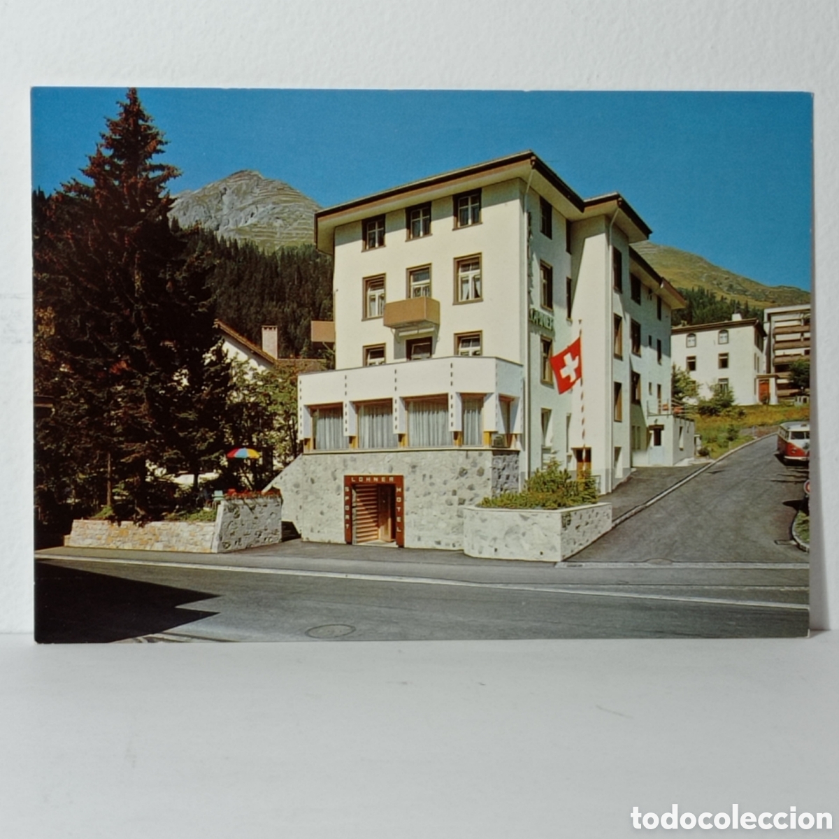 Postales: SPORTHOTEL LOHNER, DAVOS (SUIZA) S/C