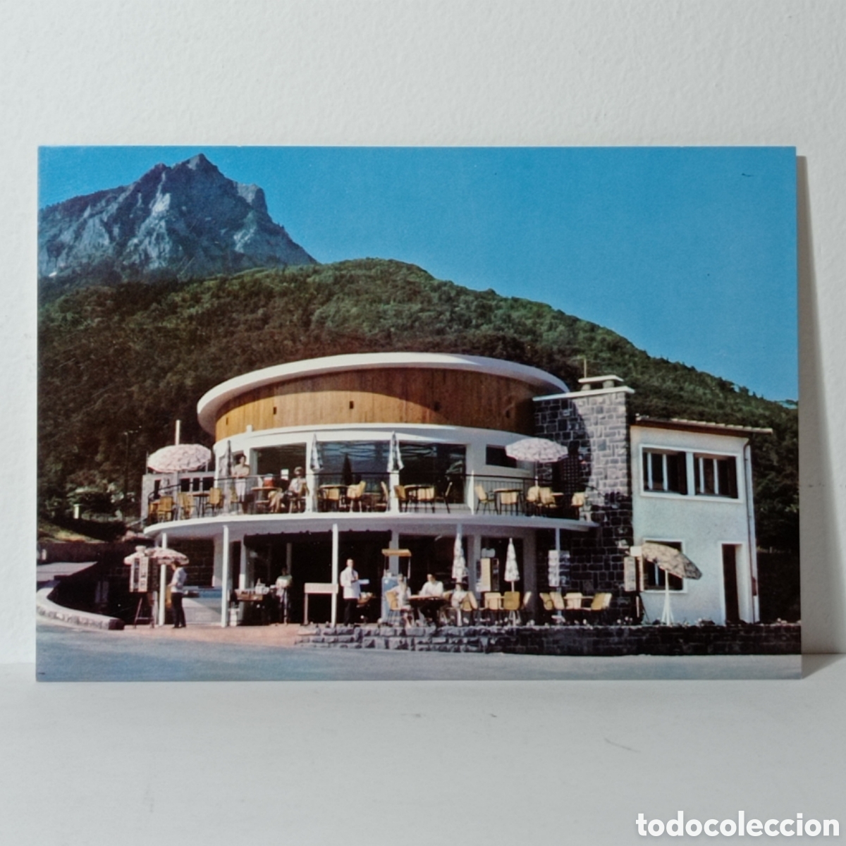 Postales: LA ROTONDE, SNACK-BAR SALON DE TH&Eacute;. LES HAUTES ALPES S/C