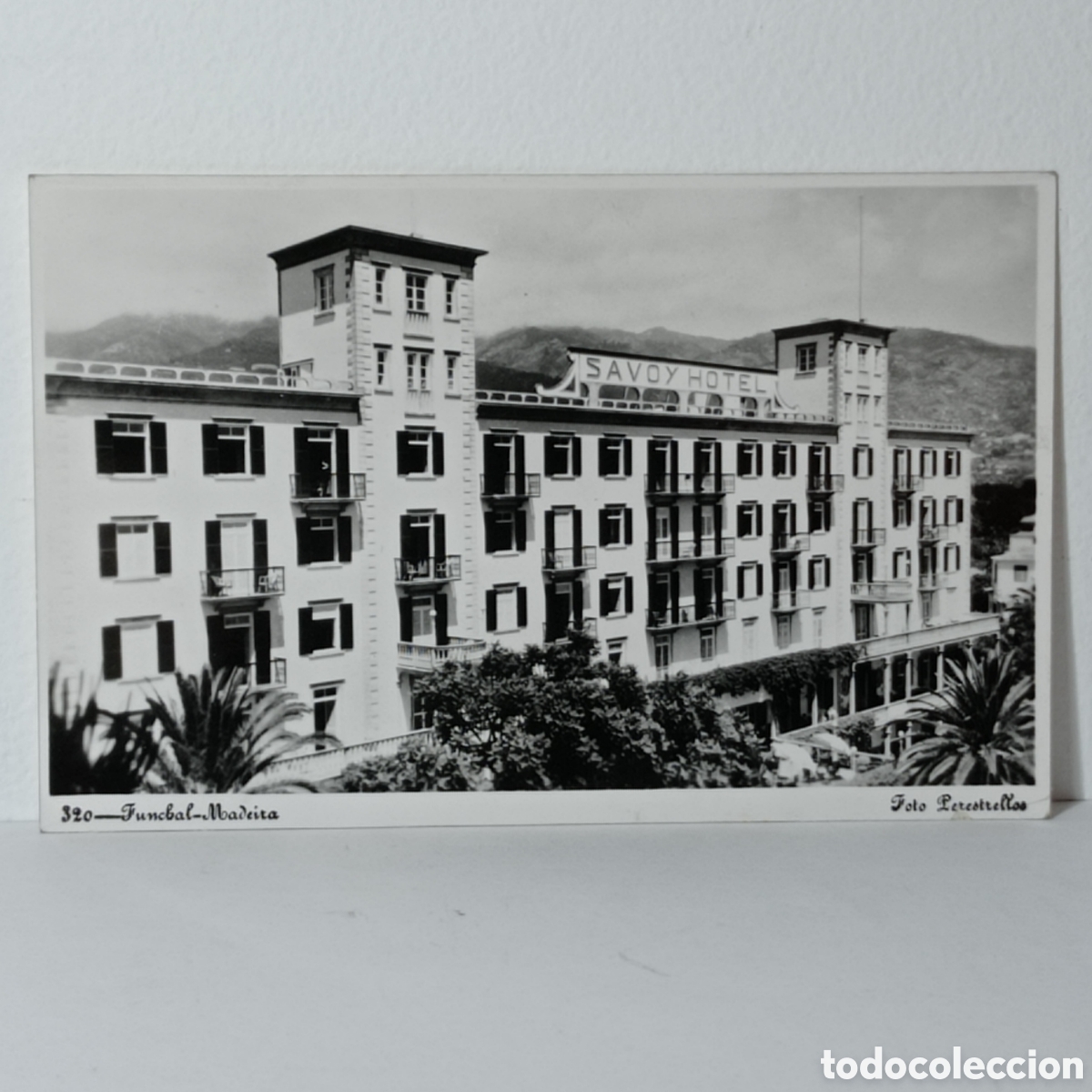 Postales: SAVOY HOTEL, FUNCHAL. MADEIRA S/C