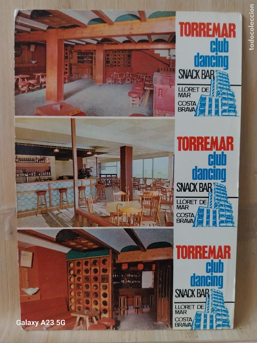 Postales: TORREMAR CLUB DANCING SNACK BAR LLORET DE MAR ED LLOSES SC ORIGINAL