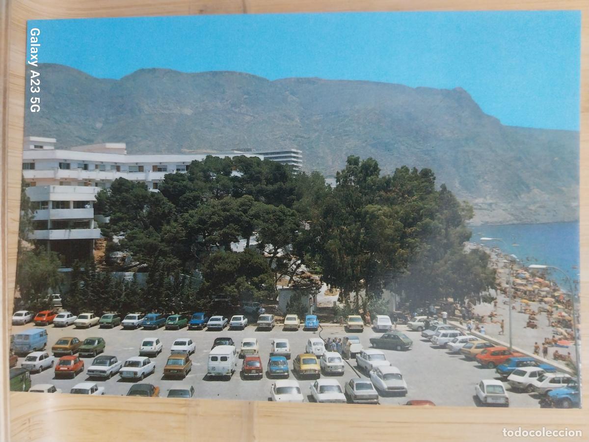 Postales: AGUADULCE RESIDENCIA PLAYA ED ORTAMA SERIE 92 160 SC ORIGINAL PARKING COCHES CL&Aacute;SICOS