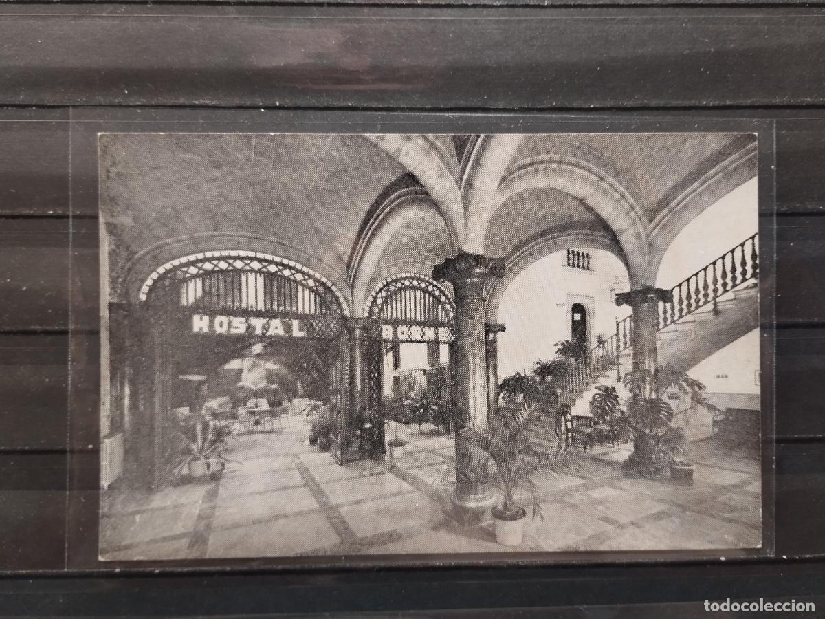 Cartoline: POSTAL PUBLICITARIA DEL HOSTAL BORNE DE PALMA DE MALLORCA.