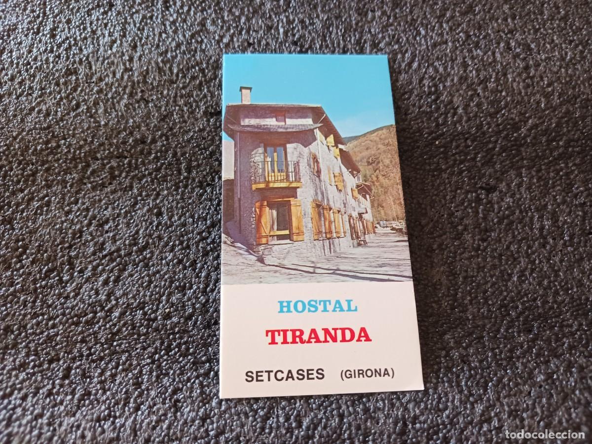 Postales: tarjeta de hostal tiranda, setcases, girona