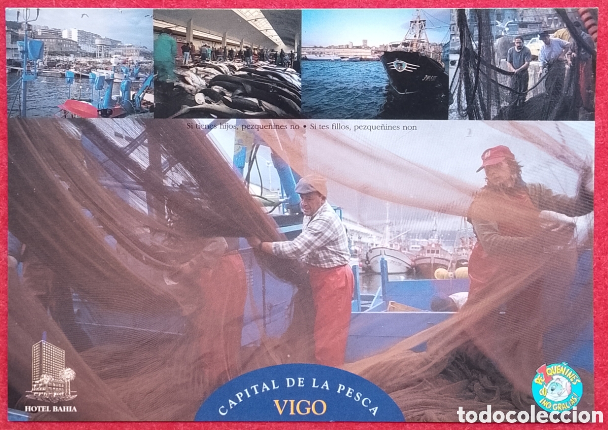 Postales: Postal Hotel Bah&iacute;a Vigo Capital de la Pesca