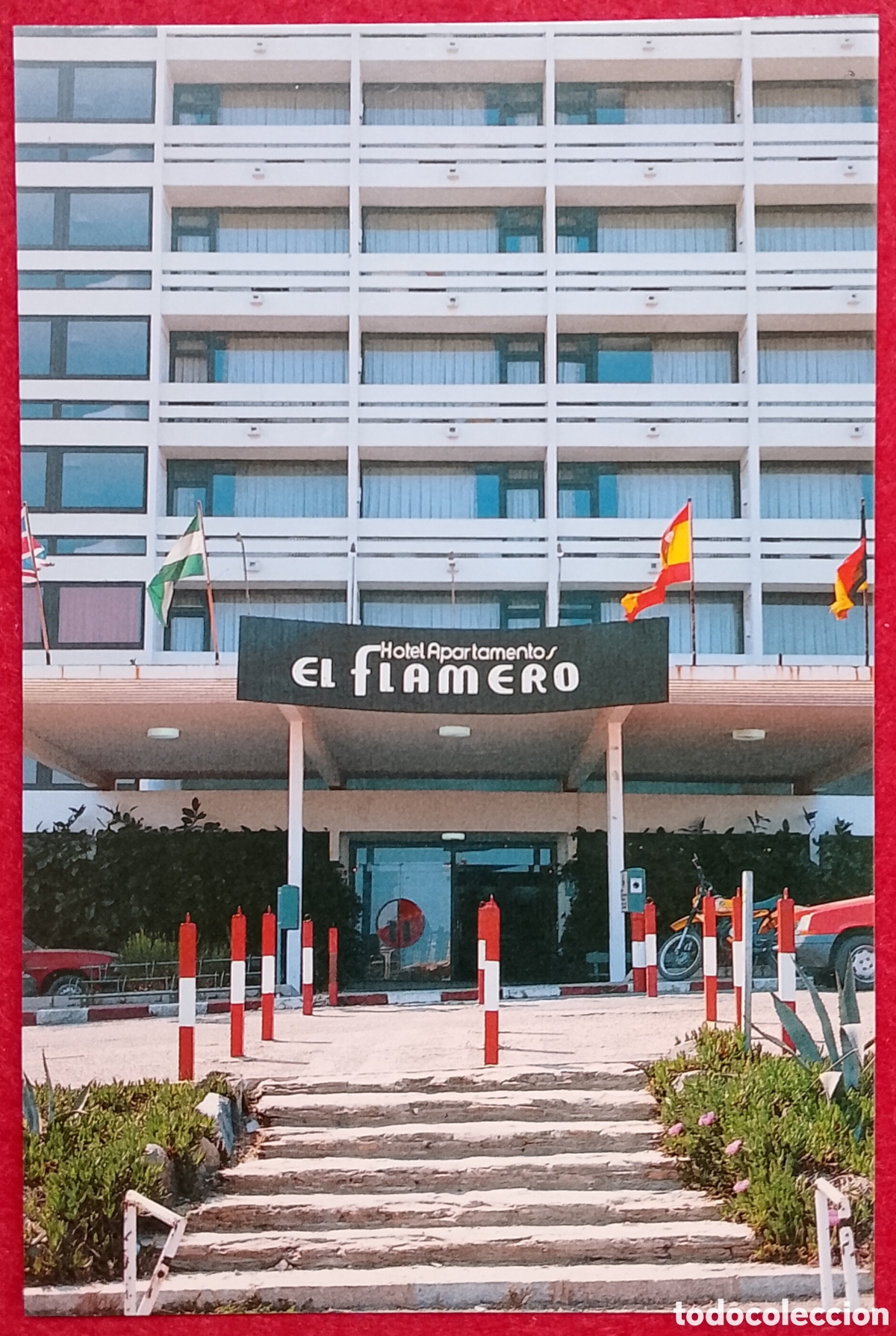 Postales: Postal n&deg;60 Hotel flamero Matalasca&ntilde;as Huelva