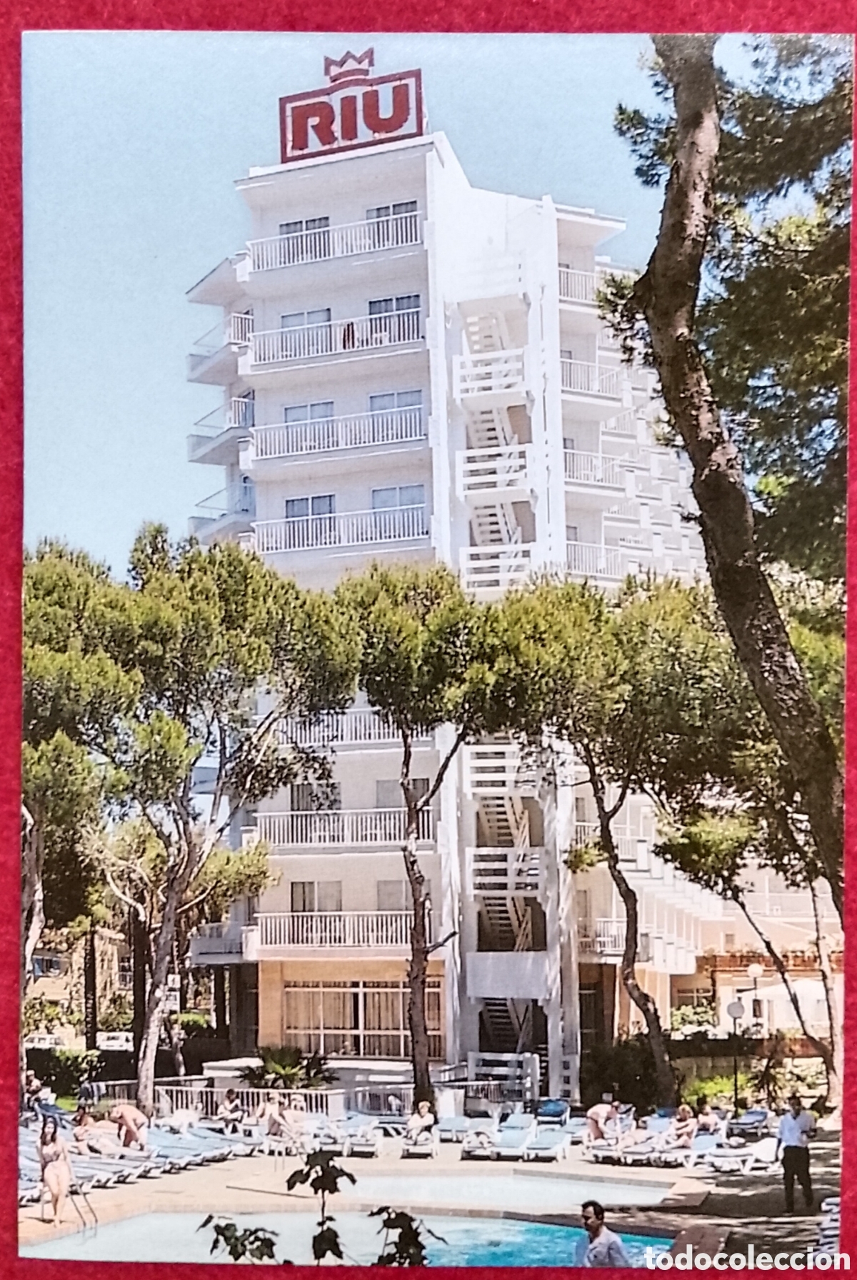 Postales: Postal Hotel RIU Flamingo / Papayas, Playa del Ingl&eacute;s, Gran Canaria
