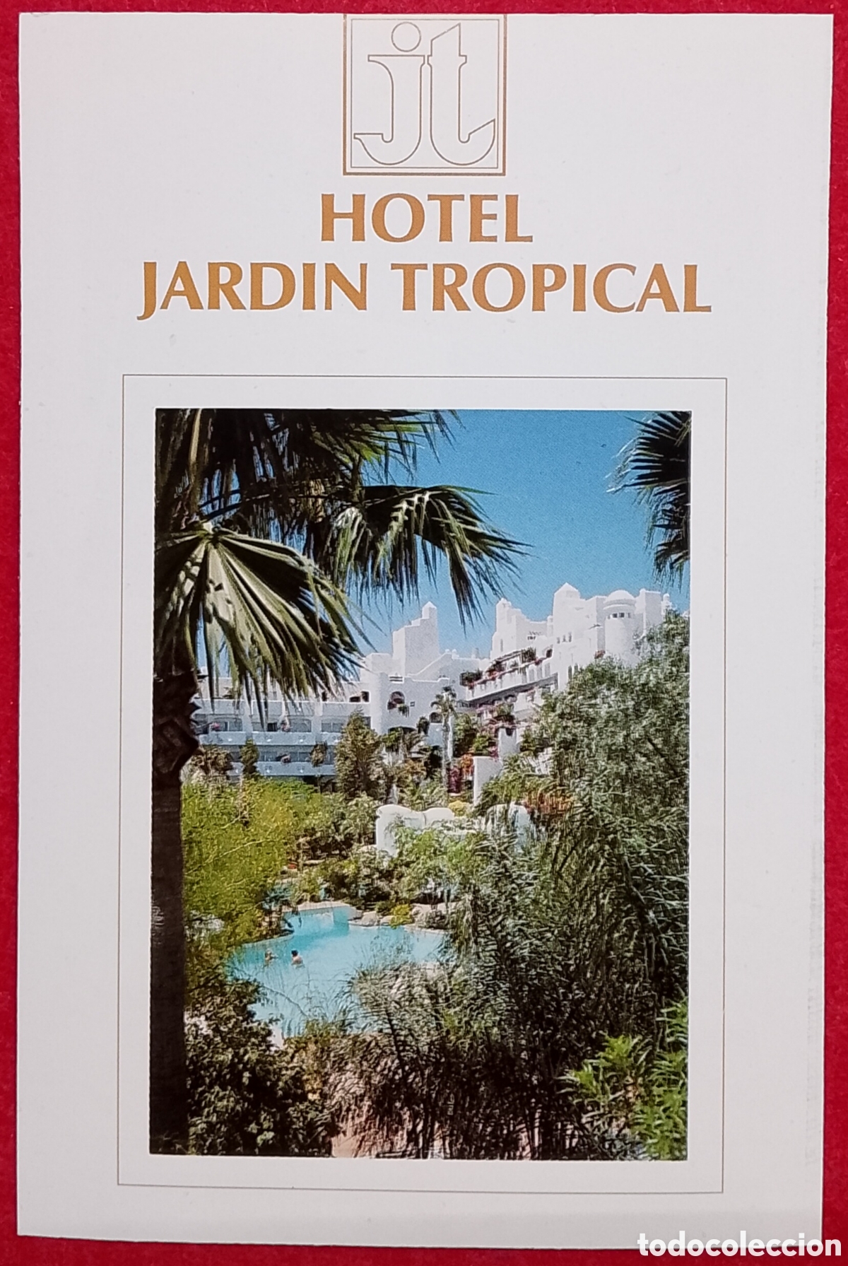 Postales: Postal Hotel Jard&iacute;n tropical Tenerife