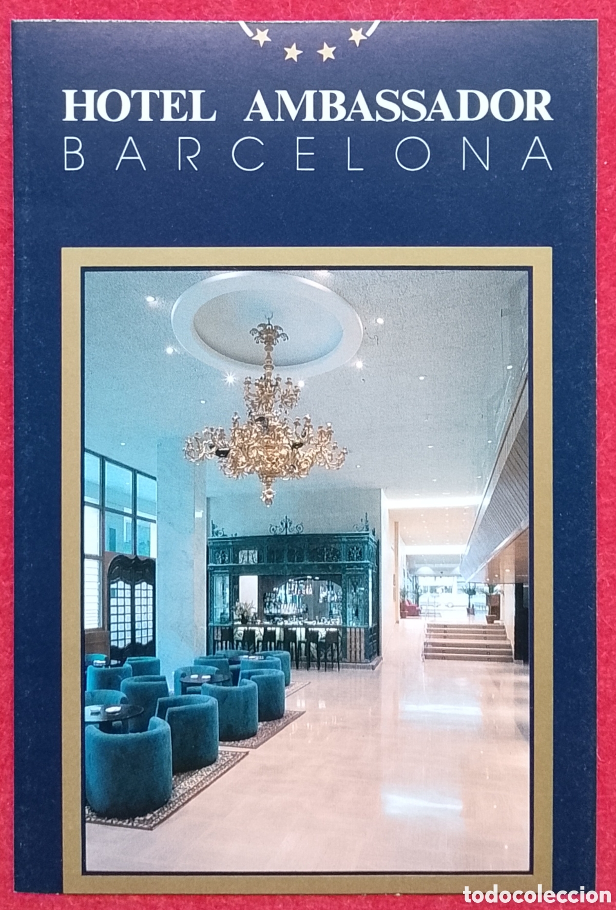 Postales: Postal Hotel Embassador Barcelona