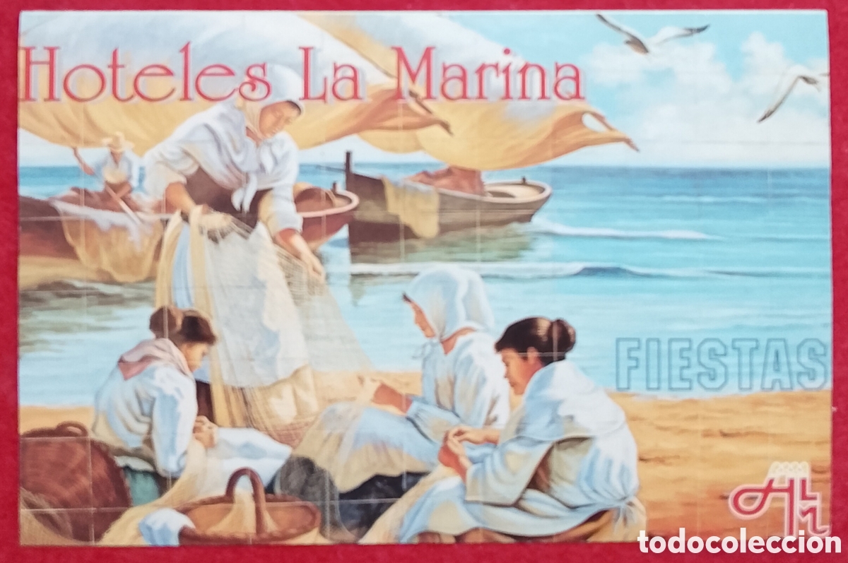 Postales: Postal Hoteles La Marina Benidorm