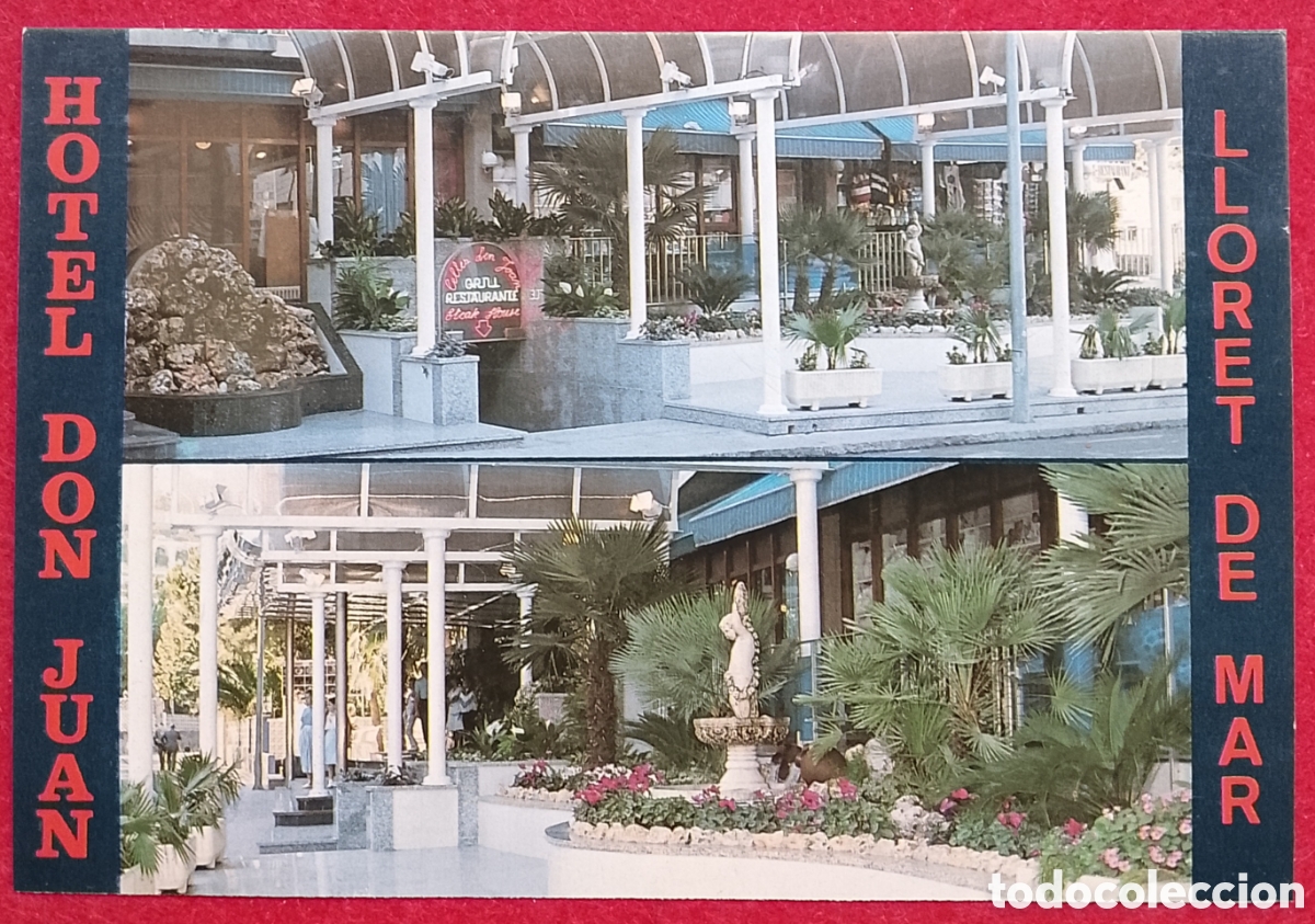 Postales: Postal Hotel Don Juan - Lloret de Mar (Girona) - Costa Brava
