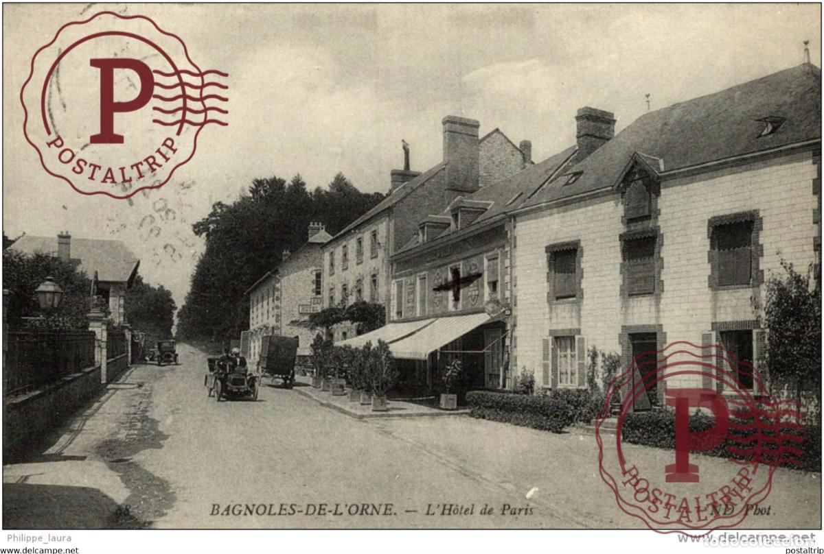 Cartoline: BAGNOLES de lORNE - LHOTEL DE PARIS