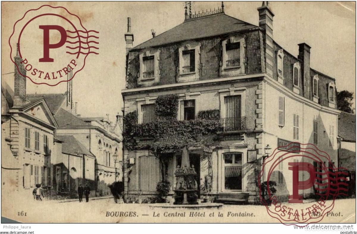Cartoline: Pellevoisin. Grand Hotel 1911 Edition VVe Naudet