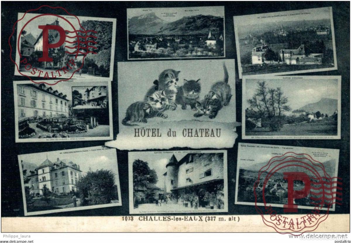 Cartoline: CHALLES-LES-EAUX - LH&ocirc;tel du Ch&acirc;teau