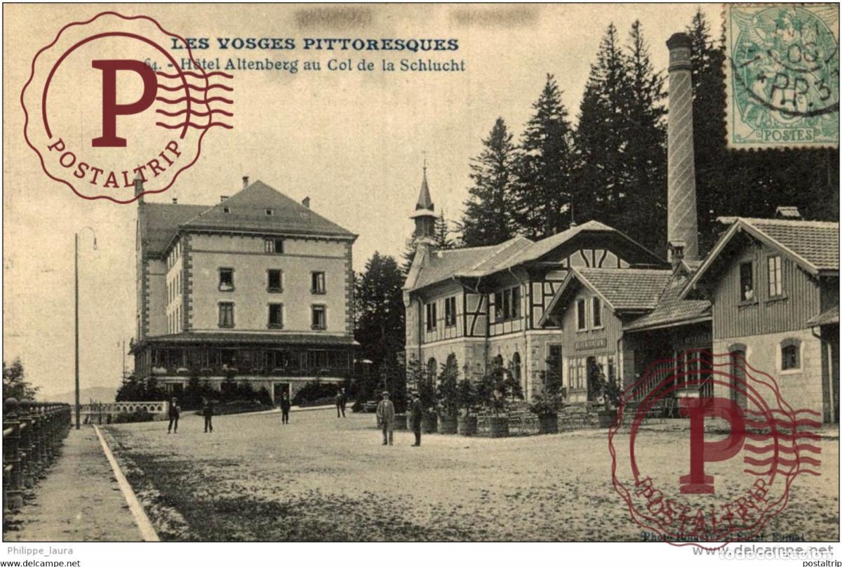 Postales: 88, Hotel Altenberg au col de la Schlucht
