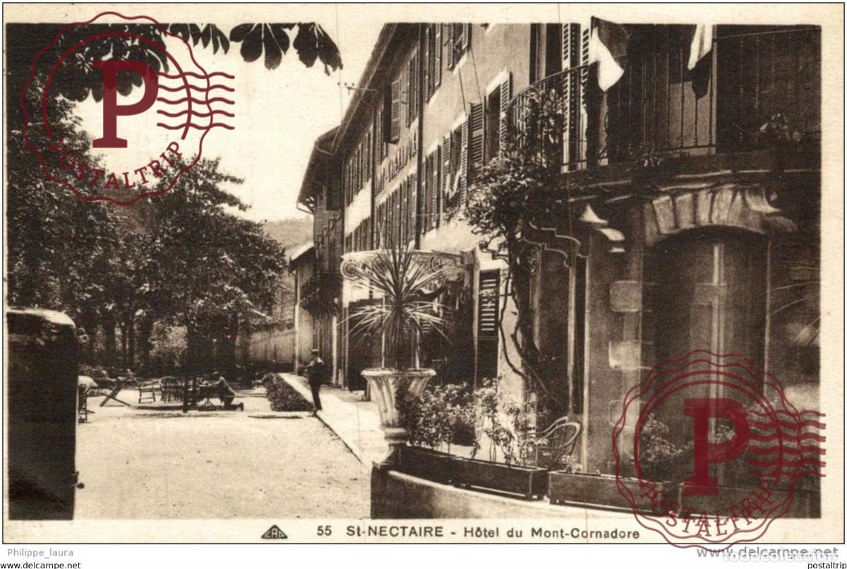 Postales: CPA. St- Nectaire. H&ocirc;tel du Mont- Cornadore