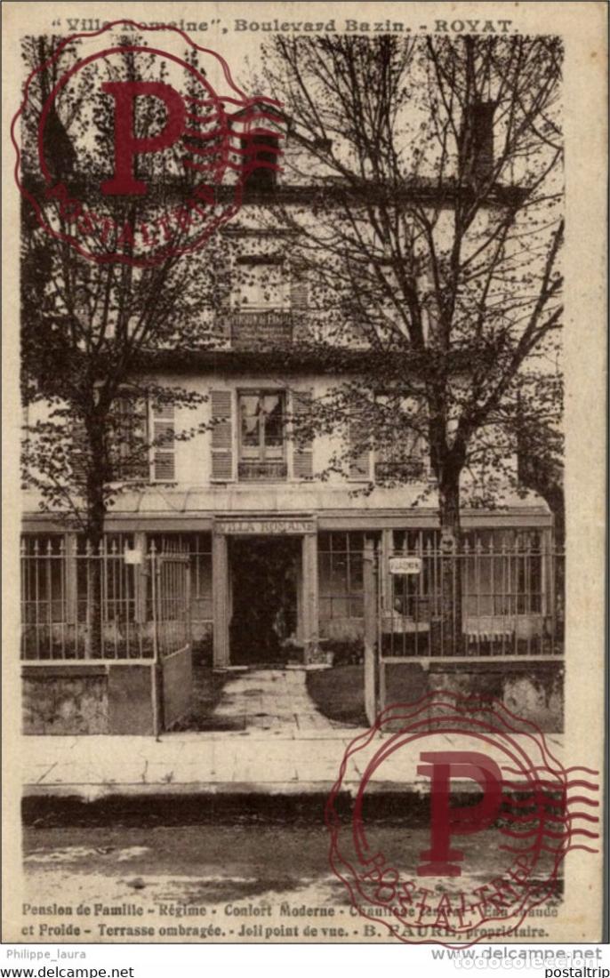 Postales: VILLA ROMAINE boulevard bazin pension de famille Royat