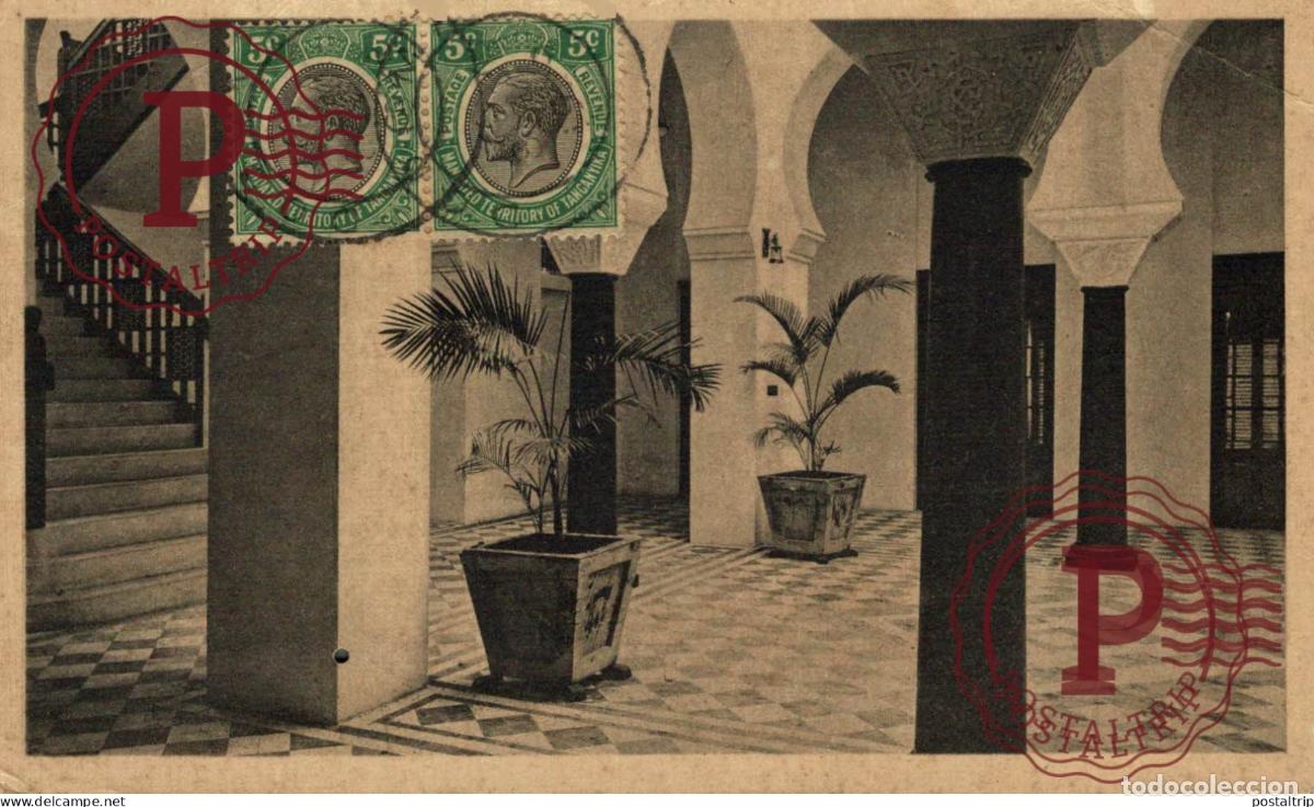 Postales: TANZANIA DAR ES SALAAM - CENTRAL COURT GOVERNMENT PALACE. pin hole, peque&ntilde;o agujero