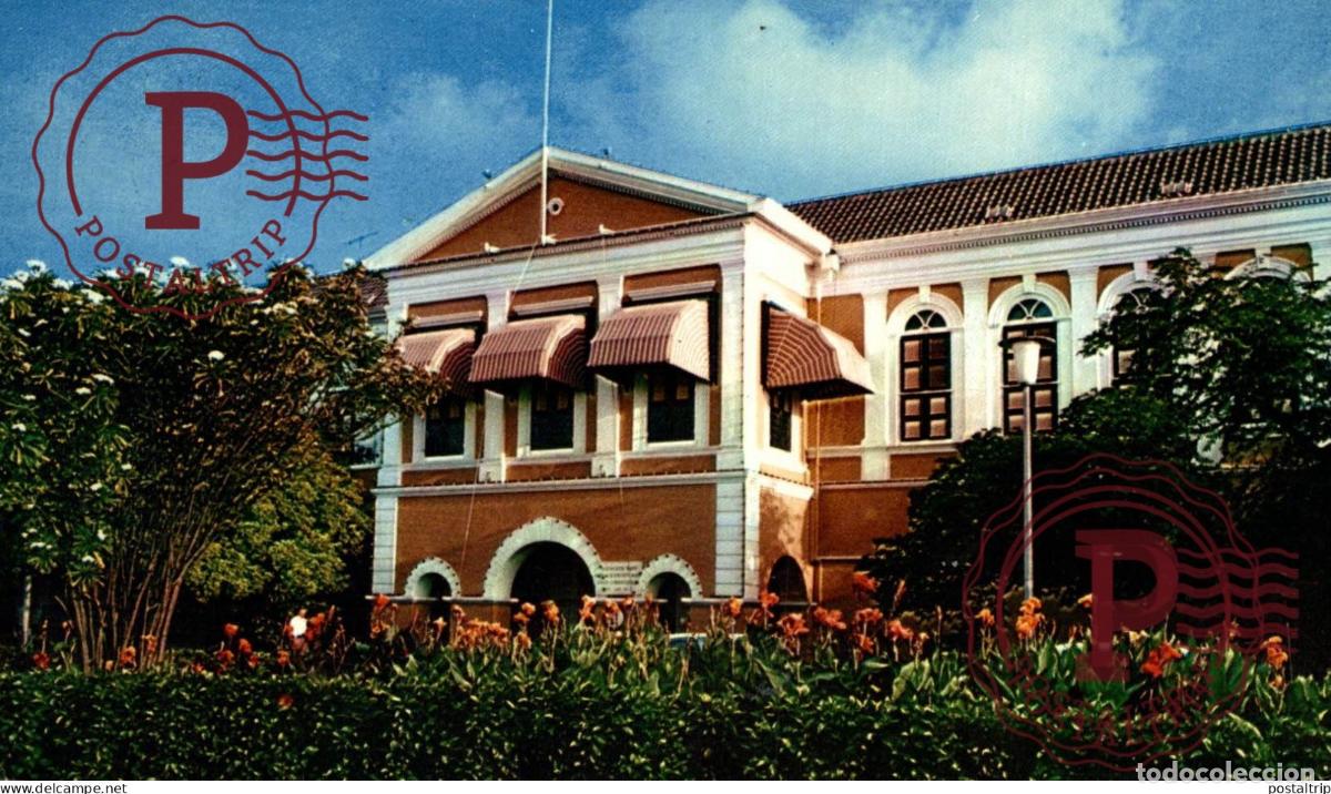 Postales: CURA&Ccedil;AO. NETHERLANDS ANTILLES. GOVERNOR PALACE.