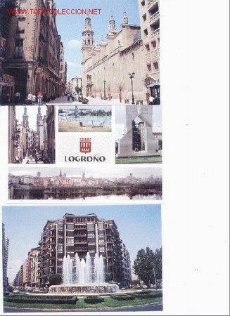 Postales: 9 postales de Logro&ntilde;o - Foto 1