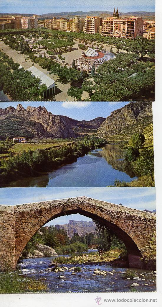 Postales: LOGRO&Ntilde;O - 3 POSTALES - - Foto 1