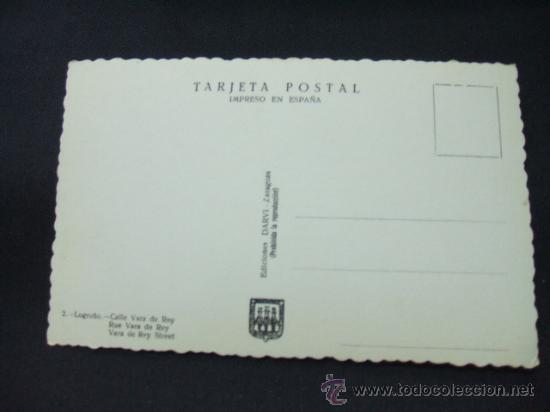 Postales: LOGRO&Ntilde;O - CALLE VARA DE REY - - Foto 2