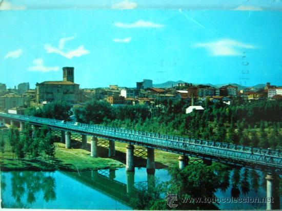 Postales: LOGRO&Ntilde;O.  N&ordm; 7408.  BEASCOA..  CIRCULADA. - Foto 1