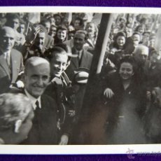 Postales: POSTAL FOTOGRAFICA DE LOGROÑO. AUTORIDADES Y GOBERNADOR CIVIL DE LOGROÑO LUIS MARTIN BALLESTERO.1945. Lote 43932136
