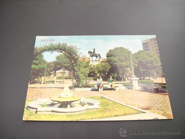 Postales: LOGRO&Ntilde;O  (LA RIOJA)  JARDINES - Foto 1