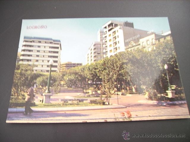 Postales: LOGRO&Ntilde;O  (LA RIOJA)  JARDINES DEL ESPOLON - Foto 1