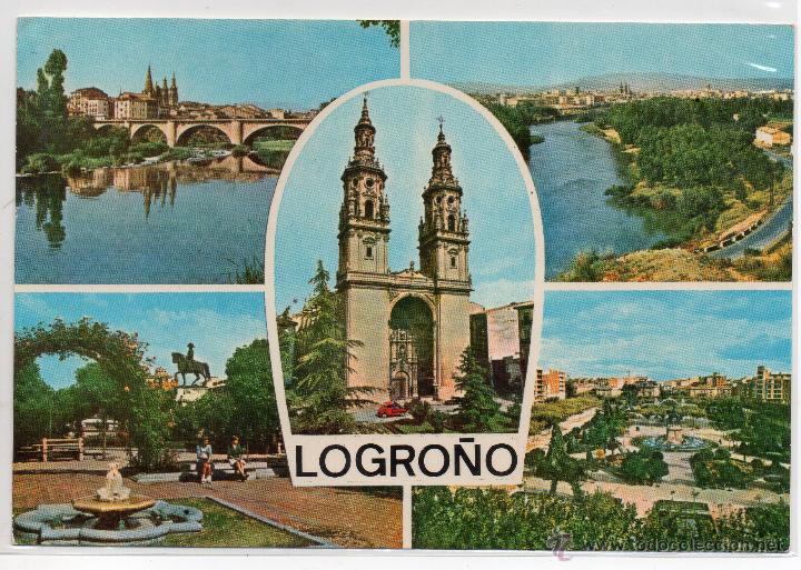 Postales: LOGRO&Ntilde;O N&ordm; 178 .-DIVERSOS ASPECTOS .- EDICIONES PARIS .- SIN CIRCULAR - Foto 1