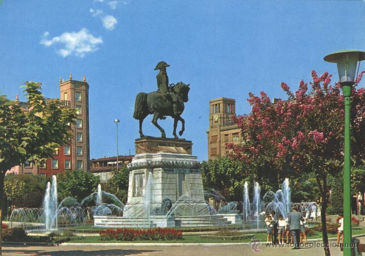 Postales: LOGRO&Ntilde;O - PASEO DEL ESPOLON - Foto 1