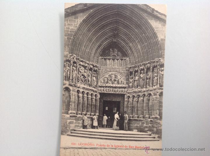 Postales: Postal de Logro&ntilde;o - Foto 1