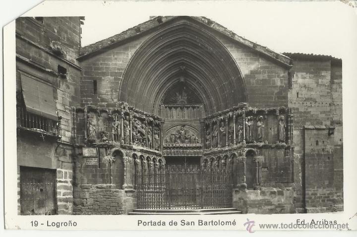 Postales: POSTAL ANTIGUA DE LOGRO&Ntilde;O - Foto 1