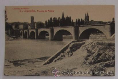 Postales: CINCO POSTALES DE LOGRO&Ntilde;O - Foto 4