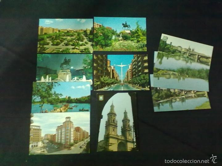 Postales: 10 POSTALES LOGRO&Ntilde;O - Foto 1