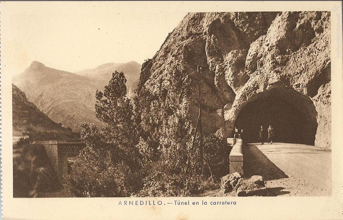 Postales: POSTAL, ARNEDILLO, T&Uacute;NEL DE LA CARRETERA , SIN CIRCULAR - Foto 1