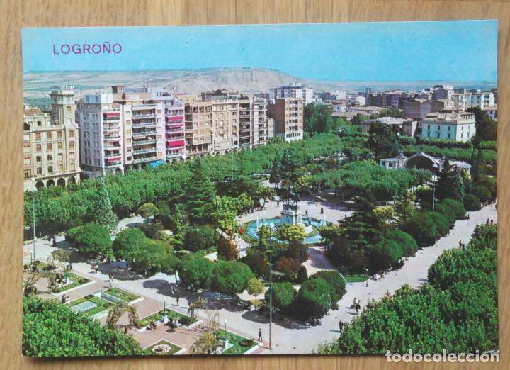 Postales: LOGRO&Ntilde;O - VISTA DEL ESPOLON - Foto 1