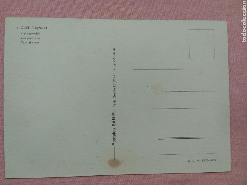 Postales: POSTAL QUEL - LA RIOJA - 1972 - Foto 2